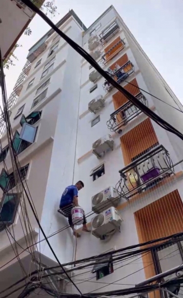  BÁN TÒA NHÀ QUẬN BA ĐÌNH 71M, 8 TẦNG THANG MÁY , MẶT TIỀN 3.5m , 10,5 TỶ