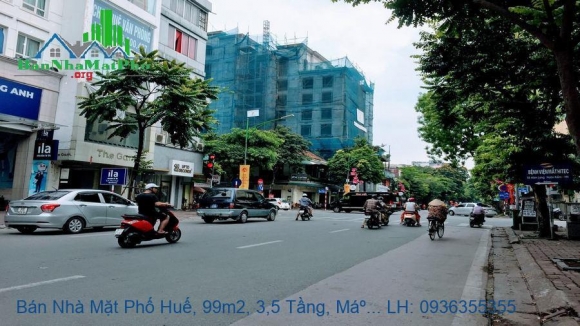 Chính Chủ Bán Nhà Mặt Phố Huế, Hai Bà Trưng, 98m2, 3,5 Tầng, Mặt Tiền 4m, Giá Đầu Tư