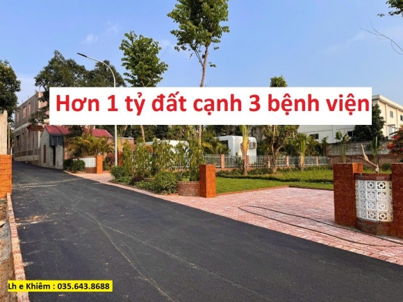 Đất liền kề gần 5 bệnh viện trung ương Hà Nội chỉ hơn 1 tỷ, ô tô đỗ
