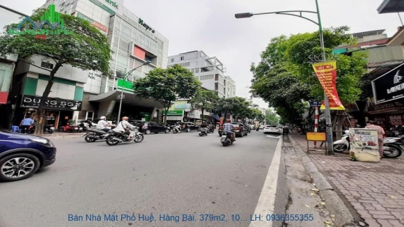 Chính Chủ Bán Nhà Mặt Phố Huế, Hoàn Kiếm, 376m2, 10,5 Tầng, Mặt Tiền 11m, Cầu Thang Máy, Giá Rất Rẻ
