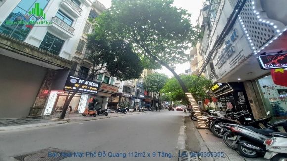 Cần Bán Nhà Mặt Phố Đỗ Quang, Hà Nội, 118m2, 8 Tầng, Mặt Tiền 7,9m, Thang Máy, Giá Rẻ