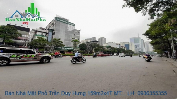 Chính Chủ Bán Nhà Mặt Phố Trần Duy Hưng, 158m2, 4 Tầng, Mặt Tiền 12,6m, Giá Đầu Tư