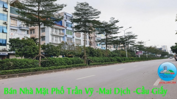 Chính Chủ Bán Nhà Mặt Phố Trần Vỹ, 416m2, 9 Tầng, Mặt Tiền 20m, Giá Rẻ